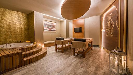Interior of modern spas luxury hotel resort