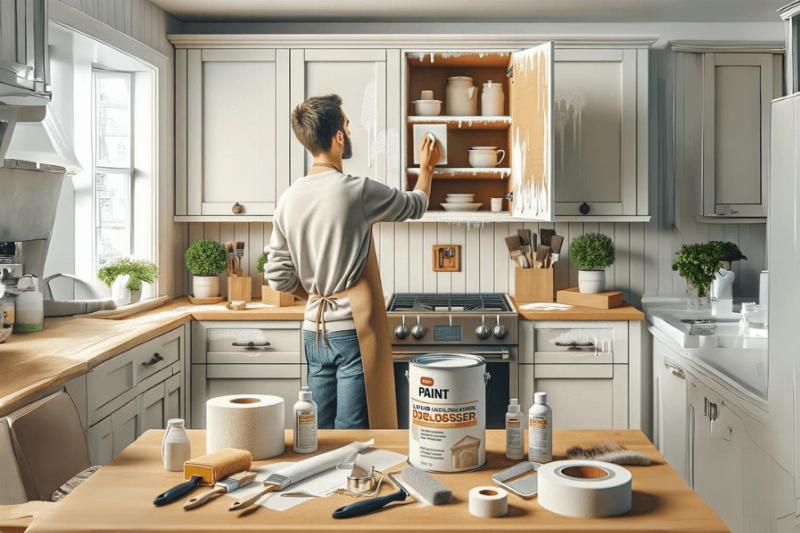 Paint Your Kitchen Cabinets Without Sanding