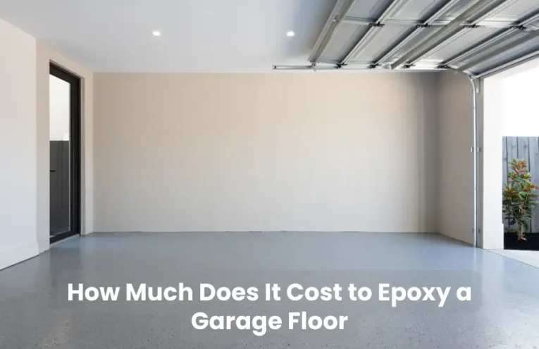 How Much Does It Cost to Epoxy a Garage Floor