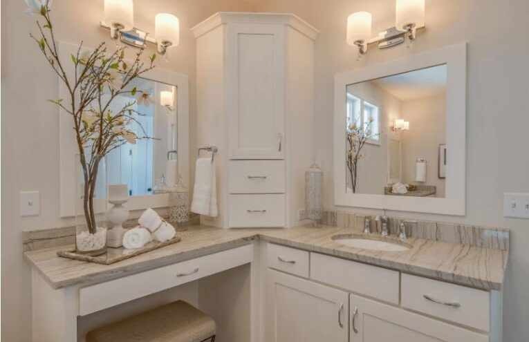 How to Paint a Bathroom Vanity