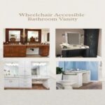 wheelchair-accessible bathroom vanities