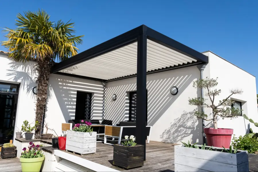 Build a Metal Roof Covered Patio