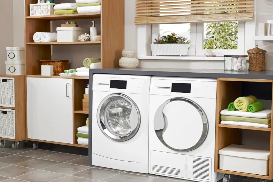 Add Storage Setups in laundry room