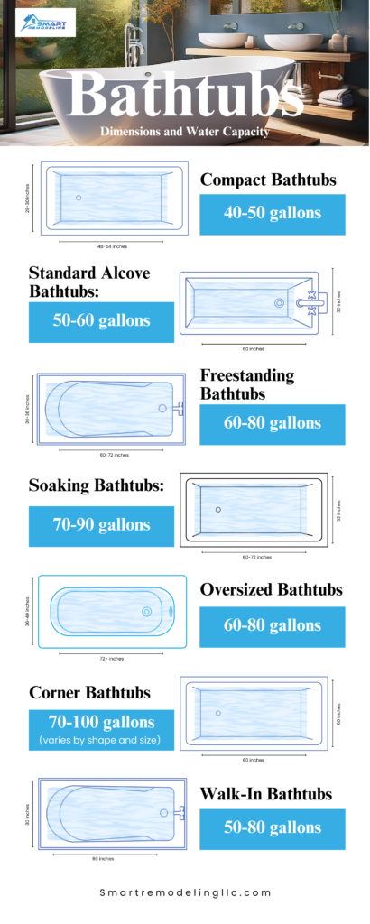 What is the Standard Size of a Bathtub